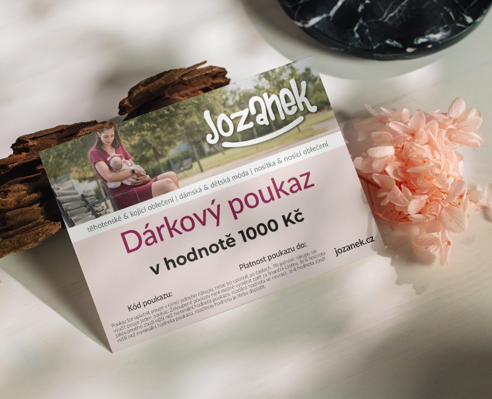 Jožánek Dárkový poukaz Jožánek® v hodnotě 1000,-Kč