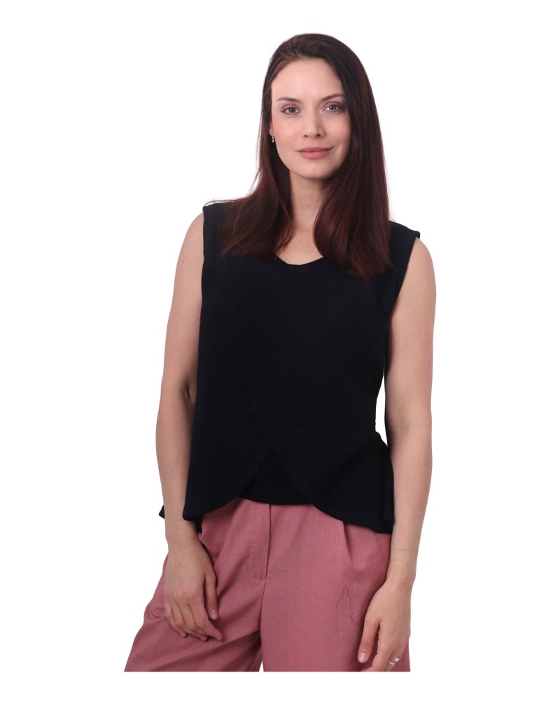 E-shop Jožánek Mušelínové triko na dojčenie, čierne L/XL