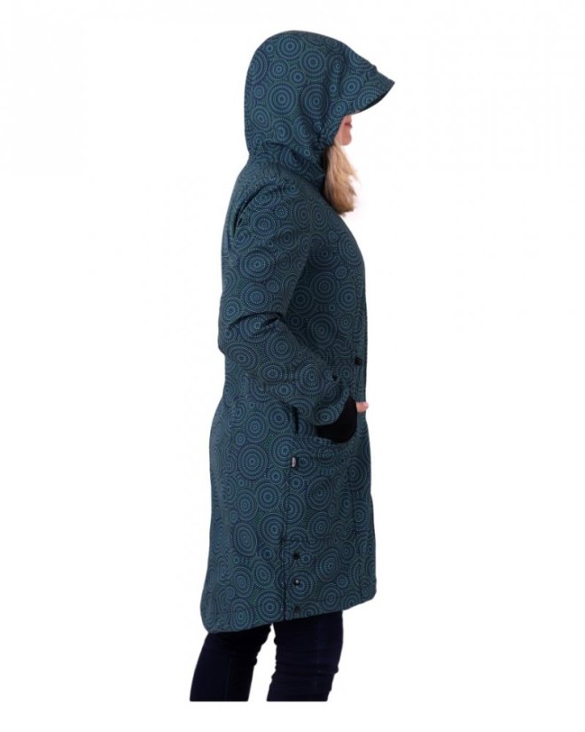 Dámský softshellový kabát Hana, mandaly - Velikost: M do 165 cm