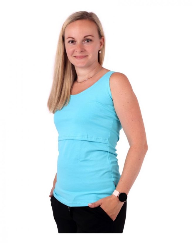 Kojicí tílko Kateřina, tyrkysové