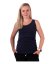Breast-feeding T-shirt Katerina, no sleeves, DARK BLUE - Size: XS/S