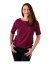 Dámské oversized tričko Darina, cyklámen - Velikost: M/L