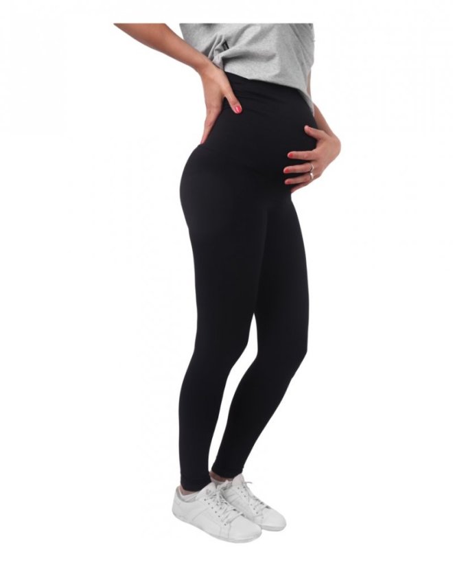Umstandsleggings, schwarz