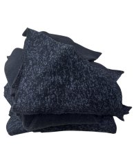 Zbytky látek, PROSTŘIHY, svetrovina 0,5 kg, černá