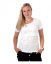 Nursing T-shirt Catherine, short sleeves – white - Size: S/M