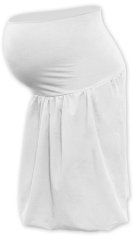 Maternity balloon skirt Sabina, cream