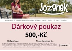 Dárkový poukaz Jožánek® v hodnotě 500,-Kč