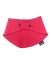 Baby cotton dribble bib, salmon pink
