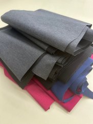 Zbytky látek, PROSTŘIHY softshell jarní, 1 kg, Váš mix barev