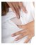 Breast-feeding T-shirt Katerina, no sleeves, WHITE