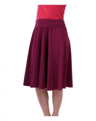 Women's and maternity midi skirt Mirka, cyclamen