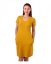 Nursing dress Thea, mustard