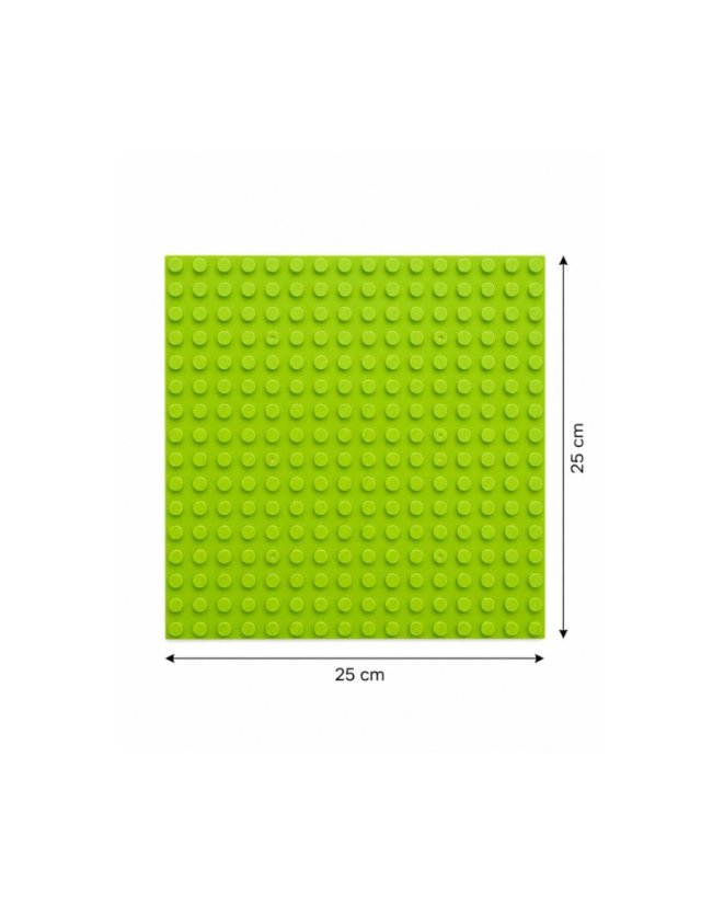Podložka na stavění pro velké kostky pro děti od 3 let, 25 × 25 cm