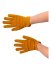 Children’s gloves for eczema for atopic skin – mustard