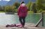 Babywearing softshell jacket Alice (front/back use) + MATERNITY INSERT, FUCHSIA - Size: S/M