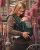 Newborn baby carrier, green
