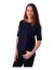 Dámské oversized tričko Darina, tmavě modré - Velikost: XS/S