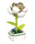 Camellia Flower Building Set (122 pcs) – buildable flower with stand