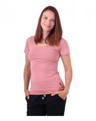 Women’s T-shirt Brigita, short sleeves, old rose
