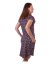 Women’s dress with pockets Zoe, oversized loose fit, colored polka dots