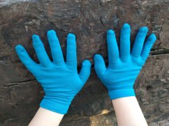 Kinderhandschuhe bei Ekzem für Atopiker – dunkeltürkis