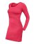 Breast-feeding dress Elena, long sleeves, salmon pink - Size: XS/S