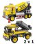 Building Set Construction Machines 2-in-1 – Cement Mixer or Dump Truck | 397 pcs