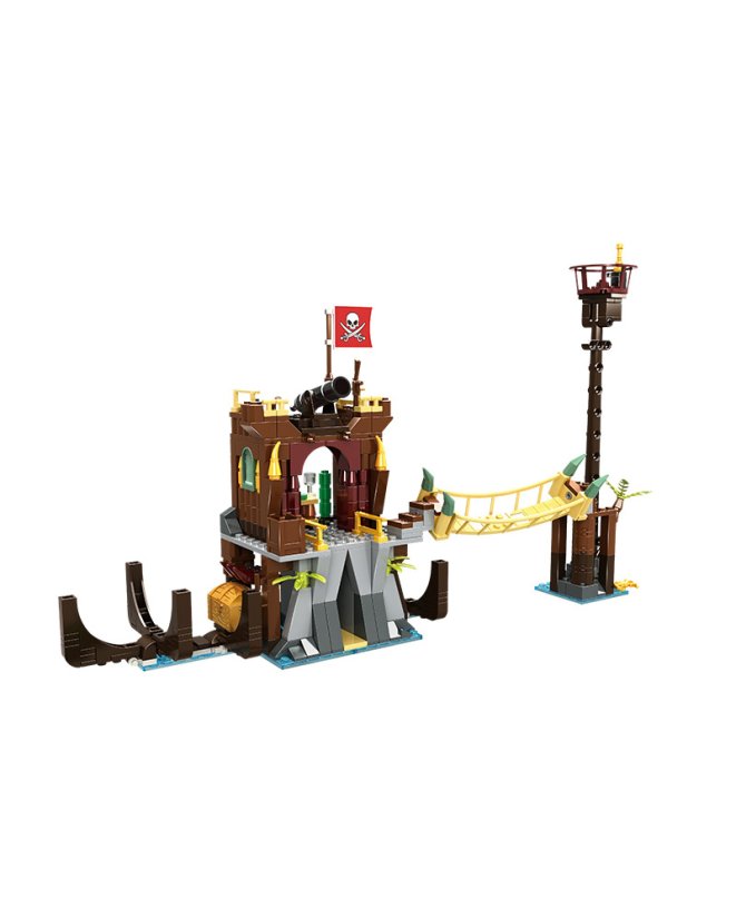 Stavebnice Pirátská pevnost, 442 dílků