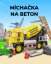 Stavebnice stavební stroje 2v1 automíchačka nebo náklaďák, 397 dílků