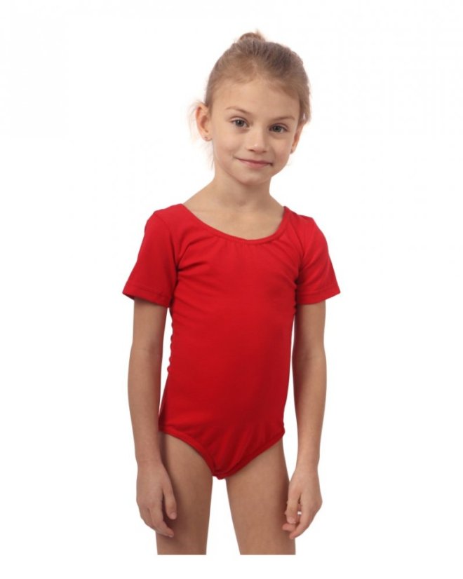 Balletttrikot für Mädchen, rot - Größe: 134