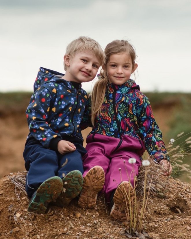 Kid's softshell jumpsuit, shells