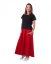 Crop top tričko Edita, černé - Velikost: XS/S