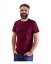 Herren T-shirt Marek, kurze Ärmel, Zyklamen - Größe: L