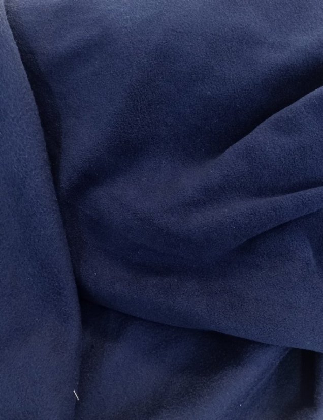 Fleece 240g, 1 Meter, dunkelblau
