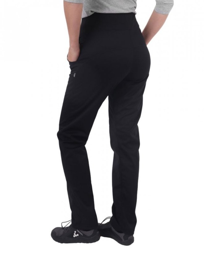 Damen elastische Softshellhose Agnes, schwarz, 36