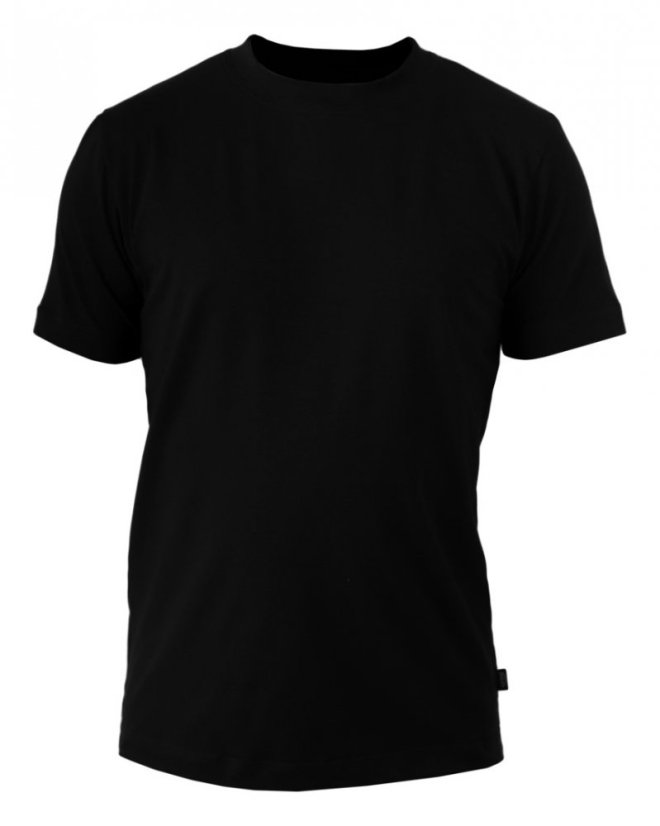 Pánské tričko Marek, krátký rukáv, černé