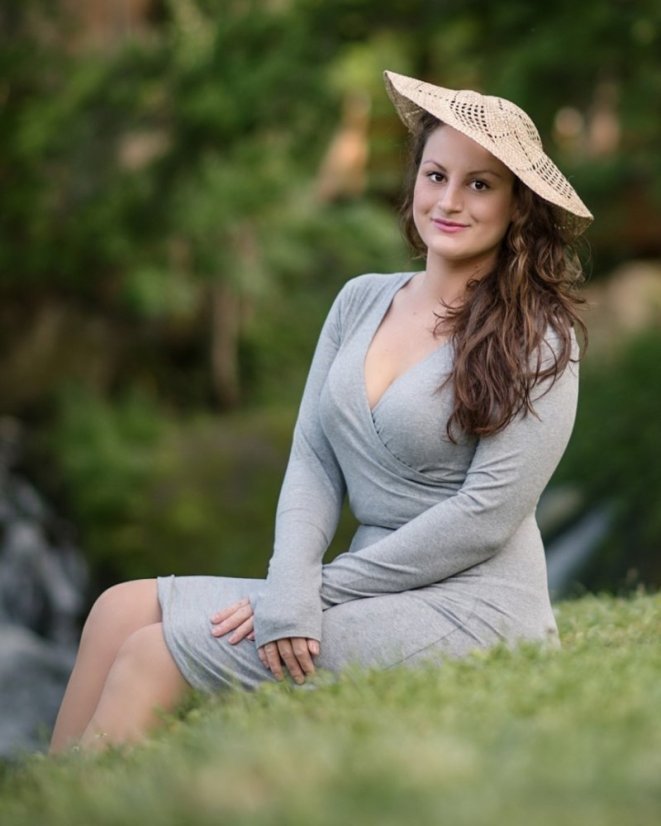 Dámske šaty (i na dojčenie) Amália, dlhý rukáv, sivý melír - Veľkosť: M/L