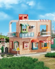Stavebnice rodinný dům s figurkou, 152 dílků, pro děti od 3 let