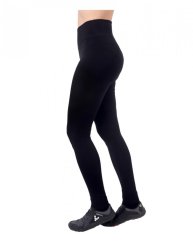 Women’s cotton leggings, high waist NO ELASTIC, black