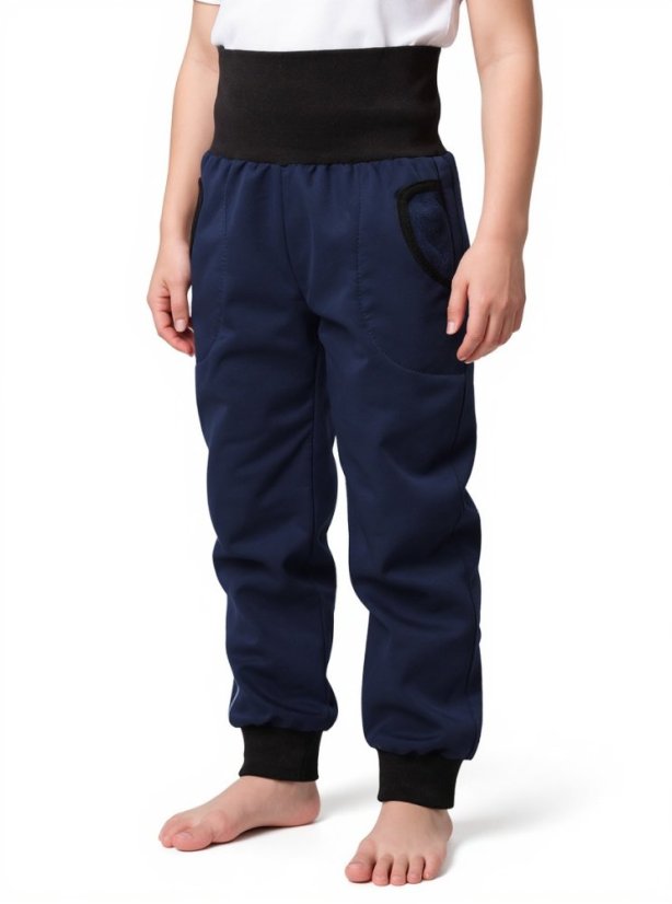 Kinder Softshell Hose (Herbst/Winter), dunkelblau