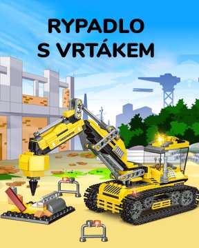 Stavebnice - stavební stroje