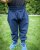 Baggy pants for kids, dark blue