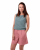 Damen-Shorts aus Leinen, rosa