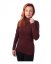 Breast-feeding roll-colar T-shirt Katerina, BORDEAUX - Size: S/M