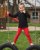 Leggings für Kinder, rot