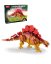 Stavebnice dinosaurus Stegosaurus (36 cm dlouhý) s pohyblivými prvky, 697 dílků