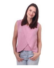 Nursing muslin top Maja, old pink