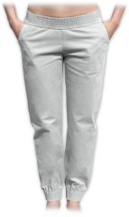 Denim (bavlna/lycra), šedý, 1 metr