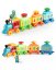 Large building blocks train with numbers, 56 pieces, age 3+