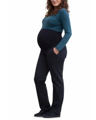 Zimné tehotenské softshellové nohavice Elske, čierne